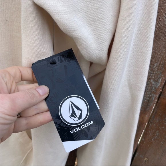 VOLCOM Men’s Black Cream Tie Dye Hoodie Sweatshirt Size XXL - Picture 7 of 11